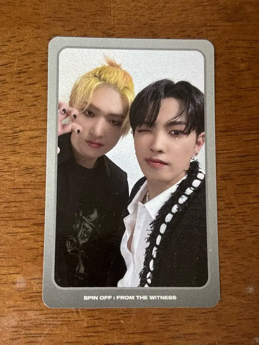 ateez 스핀오프 홍중민기 유닛 포카 | 브랜드 중고거래 플랫폼, 번개장터